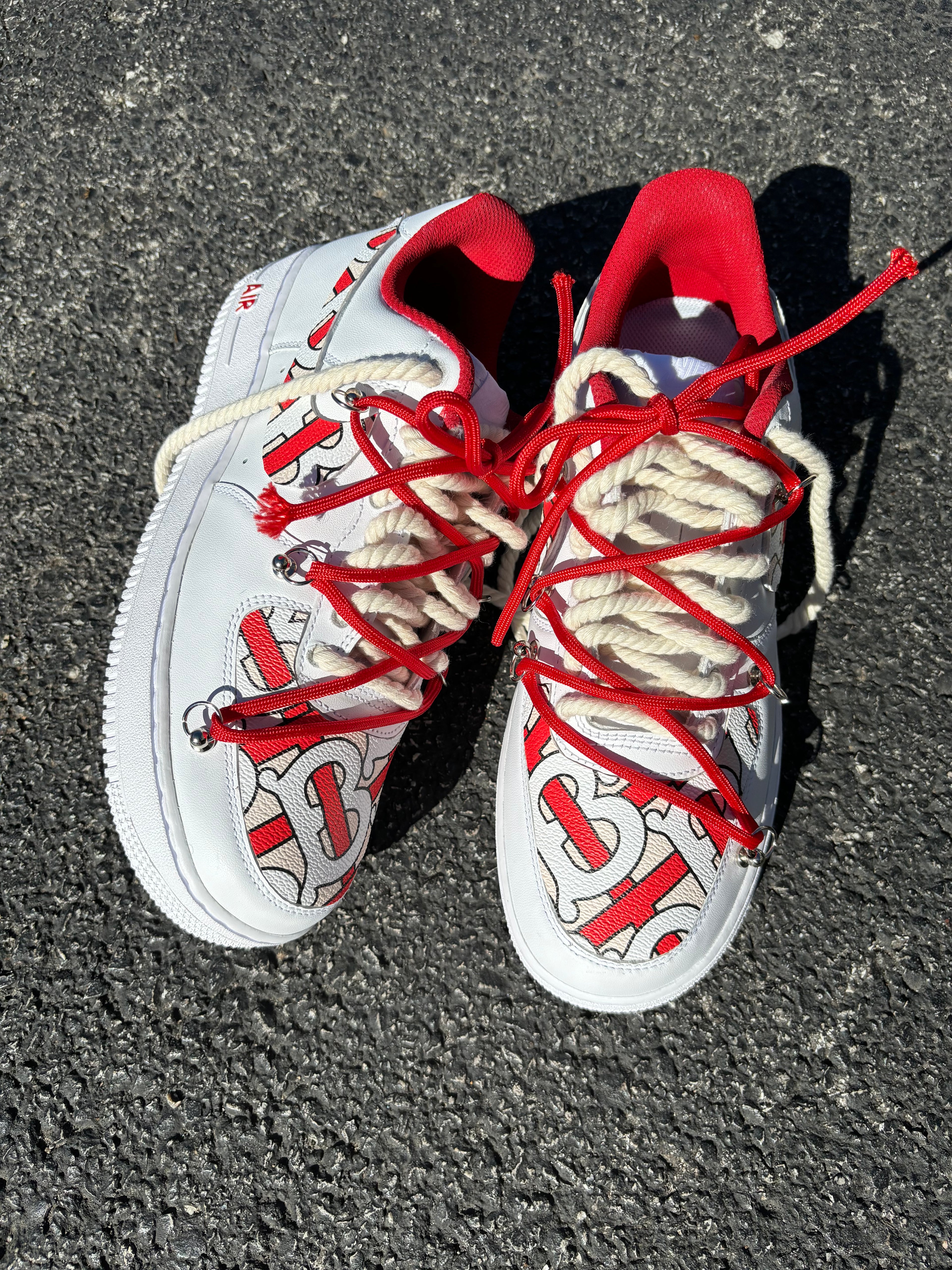 BURBERRY “BIG B” CUSTOM AF1s