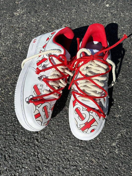 BURBERRY “BIG B” CUSTOM AF1s