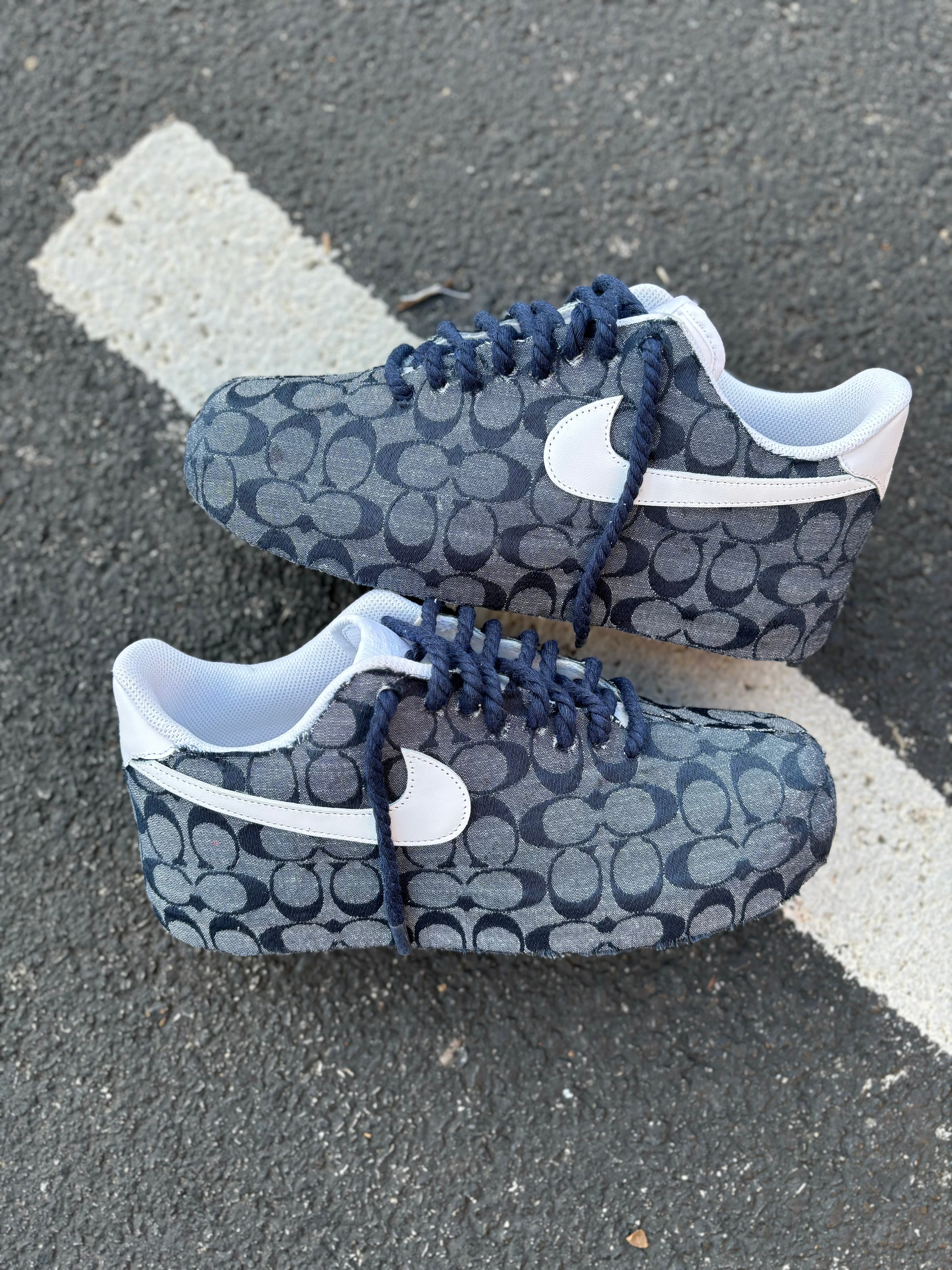 COACH DENIM CUSTOM AF1s